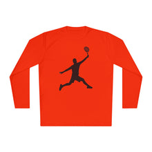 Basketball Jump Silhouette Long Sleeve Tee