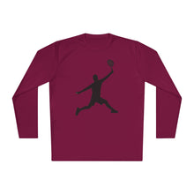 Basketball Jump Silhouette Long Sleeve Tee