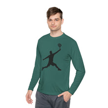Basketball Jump Silhouette Long Sleeve Tee