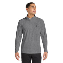 Embroidered Golf Crest Quarter-Zip Pullover