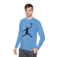 Basketball Jump Silhouette Long Sleeve Tee