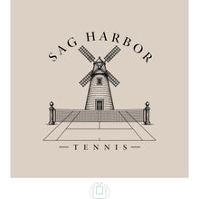 Sag Harbor Tennis Long Sleeve Shirt — Windmill Court Graphic