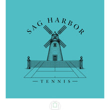 Sag Harbor Tennis Long Sleeve Shirt — Windmill Court Graphic