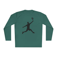 Basketball Jump Silhouette Long Sleeve Tee