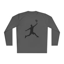 Basketball Jump Silhouette Long Sleeve Tee