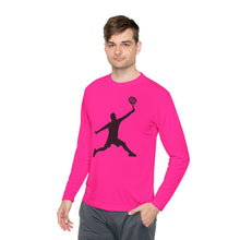 Basketball Jump Silhouette Long Sleeve Tee