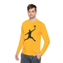 Basketball Jump Silhouette Long Sleeve Tee