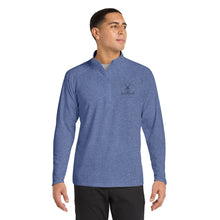 Embroidered Golf Crest Quarter-Zip Pullover