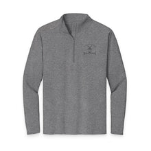Embroidered Golf Crest Quarter-Zip Pullover