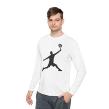 Basketball Jump Silhouette Long Sleeve Tee