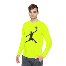Basketball Jump Silhouette Long Sleeve Tee
